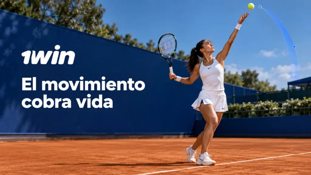 Ilustración de deportes de 1win para México