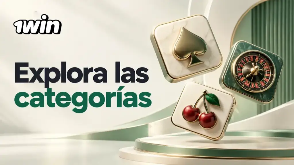 Ilustración de categorías de casino para México